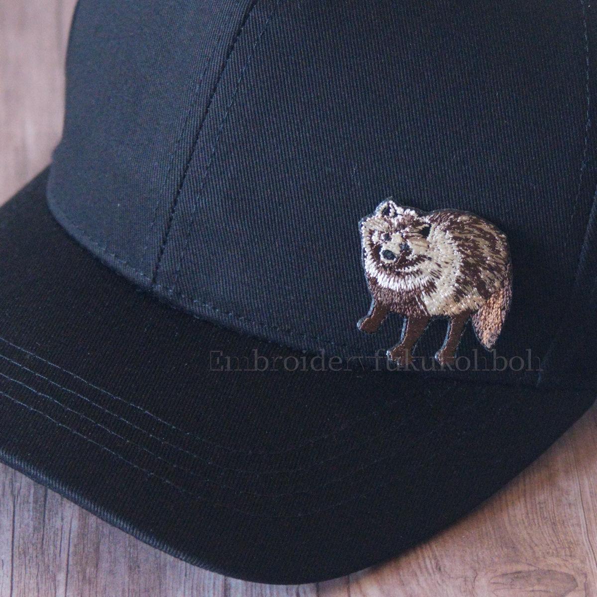 ホンドタヌキ　タヌキ　狸　刺繍ワッペン | 4枚目